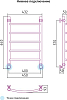 Полотенцесушитель водяной Сунержа Галант 60x40