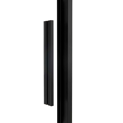 Душевой уголок Vincea Slim Soft VSR-1SS9015CLB 150x90, черный, стекло прозрачное