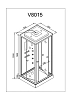 Душевая кабина Deto V V8015