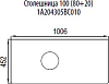 Мебель для ванной Aquaton Брук 100 (20+60+20)