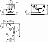 Подвесное биде Ideal Standard Dea T509801