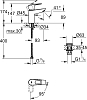Смеситель для раковины Grohe BauLoop 23883001, хром