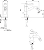 Смеситель Bandini Antico 852.820 Br для биде