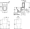 Унитаз-компакт Villeroy & Boch Subway 66101001 alpin с бачком 77231101