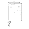 Смеситель для раковины Haiba HB11814-7 черный