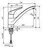 Смеситель для кухни Ideal Standard Cerasprint New B6917AA хром