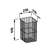 Корзина для белья Laufen Base 4.9302.0.110.000.1