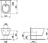 Подвесное биде Laufen Kartell 8.3033.1.000.302.1