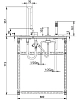 Смеситель для ванны с душем Bandini Seta 776140PN00 хром