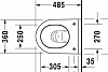 Комплект инсталляции для унитазов Grohe Rapid SL 38775001 4 в 1 с клавишей смыва и Подвесным унитазом Duravit Starck-3 2227090000 с крышкой сидением микролифт 0063890000