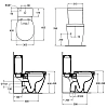 Напольный унитаз Ideal Standard CONNECT E781801
