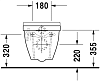 Подвесной унитаз Duravit Starck-3 2226090000