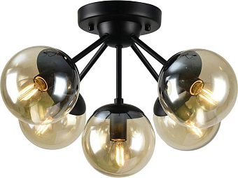 Потолочная люстра Arte Lamp BOLLA A1664PL-5BK