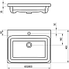 Раковина 80 см Ravak Comfort 800 XJX01280001