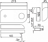 Смеситель для ванны Jaquar Alive ALI-CHR-85233K