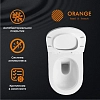 Приставной унитаз Orange, крышка микролифт, белый, C07-200w