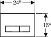 Кнопка смыва Geberit Sigma 50 115.788.GH.5