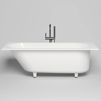 Ванна из искусственного камня Salini Ornella KIT 170х75 102421M, белый