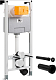 OLI 120 ECO Sanitarblock pneumatic + кнопка KARISMA, + Унитаз Point Меркурий PN41831