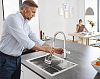 Смеситель для кухонной мойки Grohe Blue Home 31455000