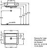 Раковина 55 см Geberit (Keramag) Renova Nr. 1 Plan 222258000, белый