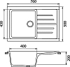 Кухонная мойка GranFest Practic GF-P760L чёрный