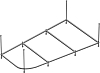 Каркас для ванны Riho Delta 150 L усиленный
