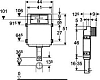 Бачок скрытого монтажа Geberit 110.845.00.1