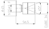 Форсунка душевая Bossini Cubic-Mas I00141.030