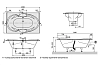 Акриловая ванна Villeroy & Boch UBA200COL2V-01 белый