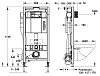 Монтажный элемент MEPA NextVIT A31 AIR WC, черный, 514820