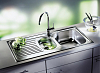 Комплект Кухонная мойка Blanco Tipo 6 S Basic сталь + Смеситель Hansgrohe Focus 31817000 для кухонной мойки