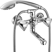 Смеситель для ванны с душем Iddis Praktic Plus PRPSB02i02, хром
