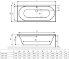 Акриловая ванна Excellent Oceana 170х75 WAEX.OCE17WH