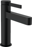 Смеситель для раковины Hansgrohe Finoris 76020670, матовый чёрный