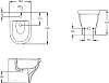 Напольное биде Ideal Standard Washpoint W811701