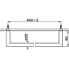 Полотенцедержатель Cisal System SY09010221 хром