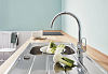 Смеситель для кухни Grohe BauFlow 31230001 хром