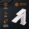 Смеситель для раковины Orange Lutz M04-021W белый