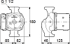 Циркуляционный насос Grundfos UPS 25-80 180