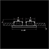 Встраиваемый светильник Lightstar Rifle 002544