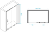 Душевая дверь RGW Passage PA-14 170 см 41081417-11