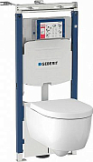 Унитаз с инсталляцией подвесной Geberit iCon 500.362.00.I белый, с крышкой-сиденьем