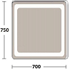 Зеркало De Aqua Смарт 70 SMR 402 070 Led подсветка