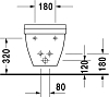 Подвесное биде Duravit Starck 3 2231150000