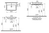 Раковина накладная VitrA T4 4451B003-0973 белый