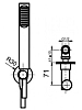 Душевой гарнитур Webert Shower Set AC0982065 бронза