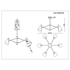 Потолочная люстра Evoluce Biane SLE103502-06