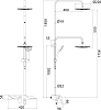 Душевая стойка Lemark Tropic LM7003C