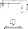 Верхний душ Hansgrohe Raindance E Air 27376000